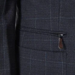 Blazona Navy Check Blazona Travel Blazer -Schmuddelwedda 15779967 5