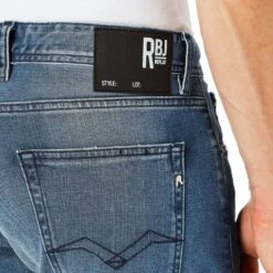 Replay Dark Denim Grover Straight Stretch Jeans -Schmuddelwedda 16357894 4 1