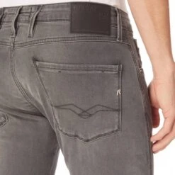 Replay Black Wash Anbass Slim Stretch Jeans -Schmuddelwedda 16538512 4 1