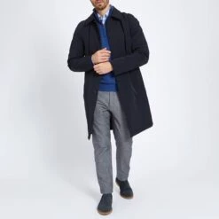 Blue Half Zip Cashmere Jumper -Schmuddelwedda 16800754 7