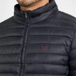 Black Padded Lightweight Jacket -Schmuddelwedda 17271209 24