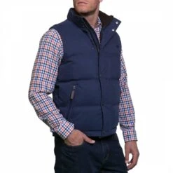 Navy Signature Gilet