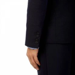 Hugo Navy Hareltu Wool Blend Jacket -Schmuddelwedda 17369306 4