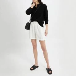 Black Polo Cashmere Jumper -Schmuddelwedda 17396926 4 1