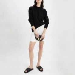 Black Leo Cashmere Hoodie 6 Black Leo Cashmere Hoodie -Schmuddelwedda 17396932 4 1