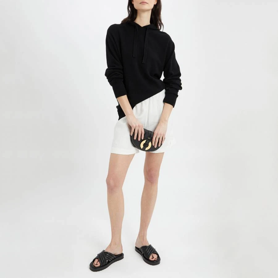 Black Leo Cashmere Hoodie 3 Black Leo Cashmere Hoodie - Image 3