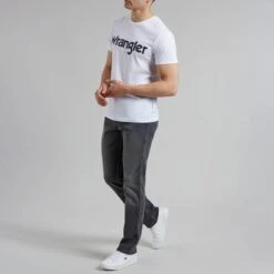 Wrangler Grey Greensboro Regular Stretch Jeans -Schmuddelwedda 17402870 7