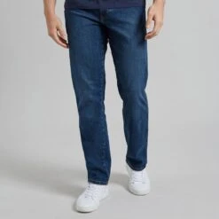 Wrangler Blue Texas Straight Stretch Jeans