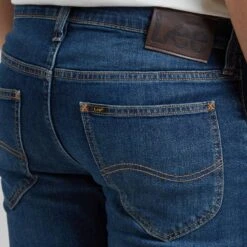 Mid Blue Straight Stretch Jean 7 Mid Blue Straight Stretch Jean -Schmuddelwedda 17412871 8