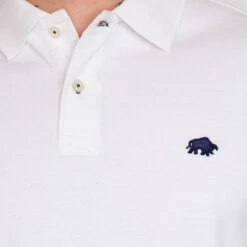 White Signature Cotton Polo Shirt -Schmuddelwedda 17451250 4