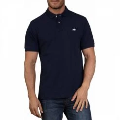 Navy Signature Organic Polo Shirt