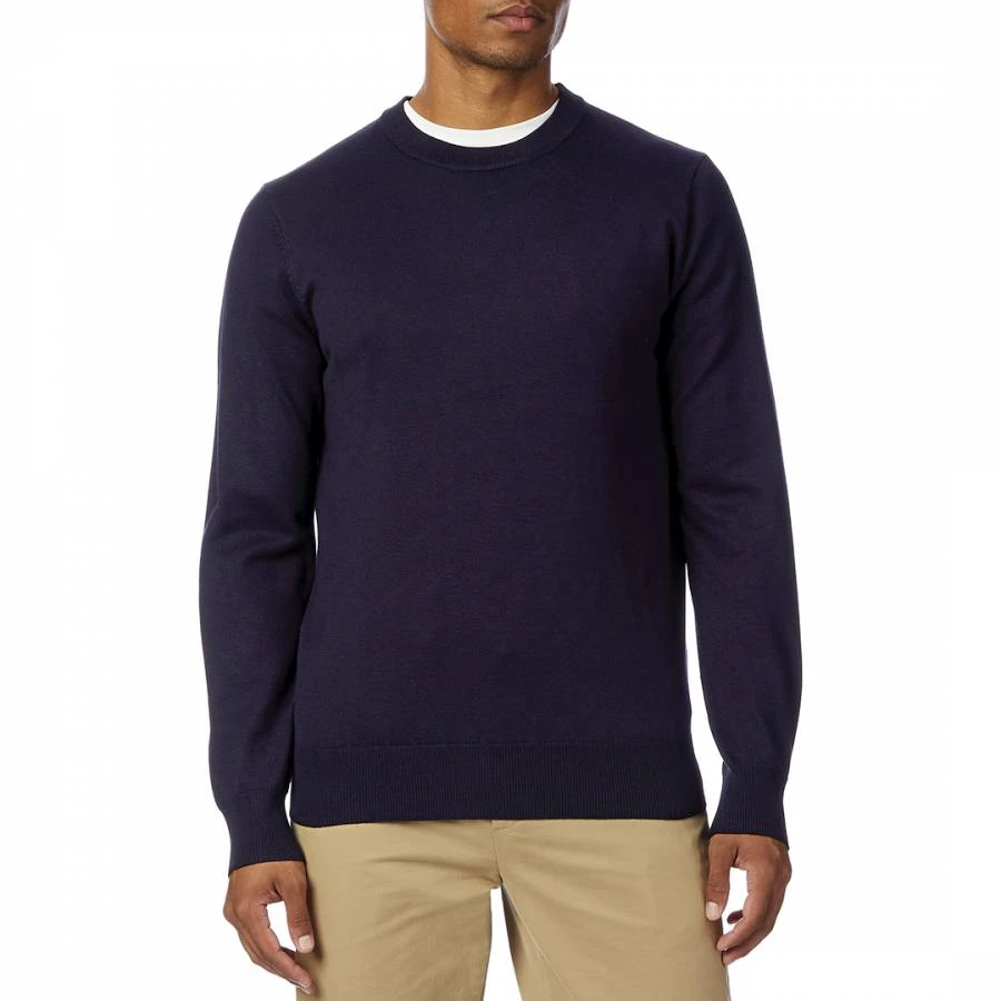 Navy Crew Neck Jumper 1 Navy Crew Neck Jumper