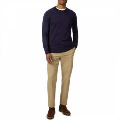 Navy Crew Neck Jumper 6 Navy Crew Neck Jumper -Schmuddelwedda 17522858 3
