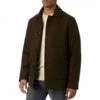 Khaki Tony Wool Blend Overshirt