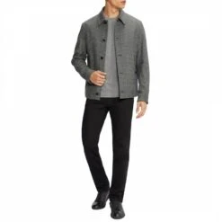 Ted Baker Black Winnn Straight Stretch Jeans