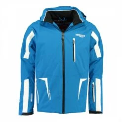 GEOGRAPHICAL NORWAY Blue Full Zip Waterproof Ski Jacket -Schmuddelwedda 17598615 1