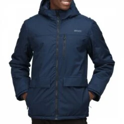 Regatta Navy Waterproof Insulated Jacket
