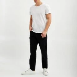 7 For All Mankind Black Slimmy Comfort Luxe Stretch Jeans -Schmuddelwedda 17663740 3