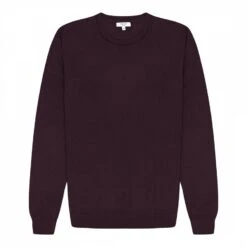 Reiss Dark Red Wessex Crew Neck Wool Jumper 7 Reiss Dark Red Wessex Crew Neck Wool Jumper -Schmuddelwedda 17670306 4