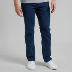 Black Rinse Luke Slim Stretch Jeans