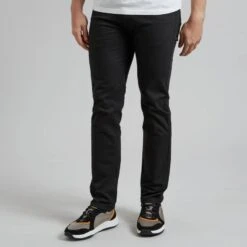 Black Daren Straight Stretch Jeans