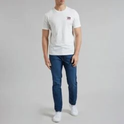 Dark Blue Austin Tapered Stretch Jeans -Schmuddelwedda 17698030 7