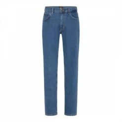Dark Blue Brookyln Straight Stretch Jean