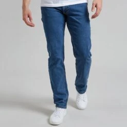 Dark Blue Brookyln Straight Stretch Jean -Schmuddelwedda 17698038 5