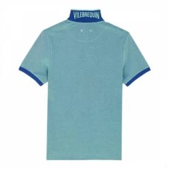 Vilebrequin Blue Colour Block Cotton Polo Top -Schmuddelwedda 17725428 4