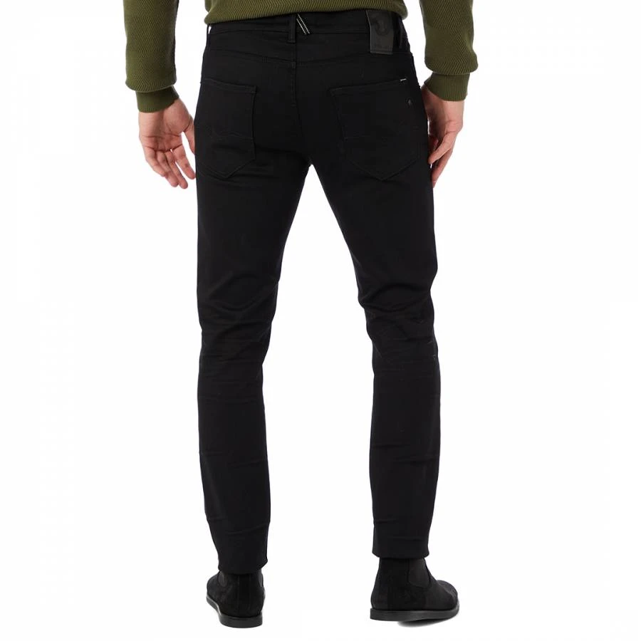 Replay Black Mickym Slim Stretch Jeans 2 Replay Black Mickym Slim Stretch Jeans - Image 2