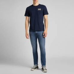 Dark Worn Luke Slim Tapered Stretch Jean -Schmuddelwedda 17771158 3