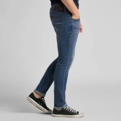 Dark Worn Luke Slim Tapered Stretch Jean -Schmuddelwedda 17771158 4