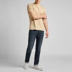 Dark Blue Daren Straight Stretch Jean -Schmuddelwedda 17771182 3