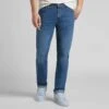 Mid Blue West Relaxed Stretch Jean