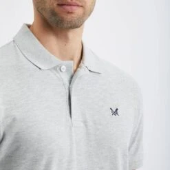 Grey Cotton Polo Shirt -Schmuddelwedda 17802983 3