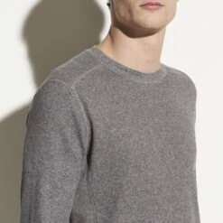 Vince Grey Cotton Stretch Jumper -Schmuddelwedda 17808174 3