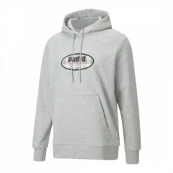 Grey Puma X Von Dutch Logo Hoodie