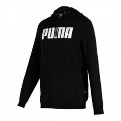 Puma Black Logo Athletics Hoodie -Schmuddelwedda 17817428 4