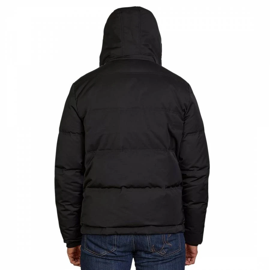 Hooded Puffer Jacket Black 3 Hooded Puffer Jacket Black - Image 3