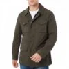Hackett London Olive Collared Field Jacket