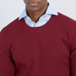 Red Tomas Textured Jumper -Schmuddelwedda 17896845 4