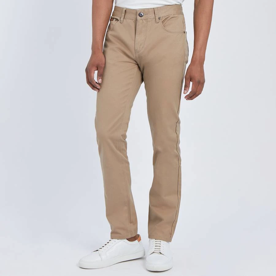 Tan Slim Leg Jeans 1 Tan Slim Leg Jeans