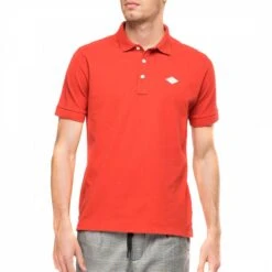Replay Red Cotton Pique Polo Shirt -Schmuddelwedda 17947063 1