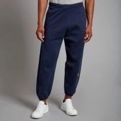 Replay Navy Second Life Fleece Organic Cotton Joggers