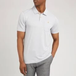 Ted Baker Pale Blue Lebar Short Sleeve Polo Shirt