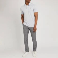 Ted Baker Pale Blue Lebar Short Sleeve Polo Shirt -Schmuddelwedda 17957437 7