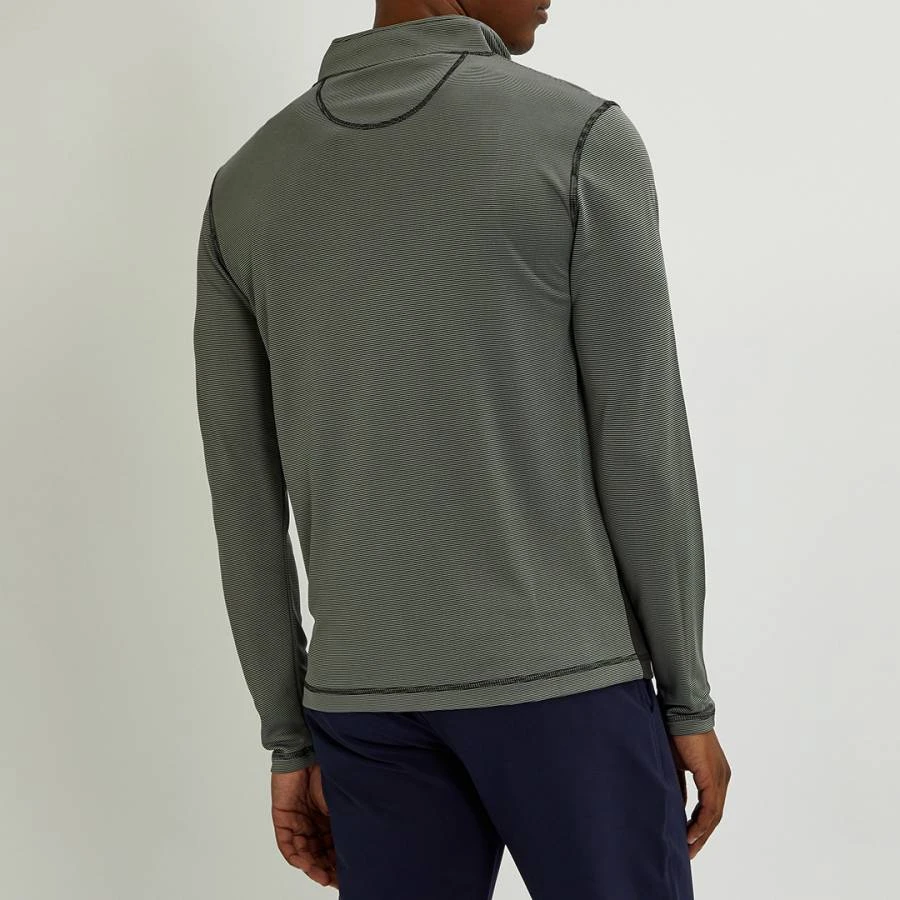 Grey 1/4 Zip Midlayer 3 Grey 1/4 Zip Midlayer - Image 3