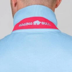 Sky Blue Signature Cotton Polo Shirt -Schmuddelwedda 18002381 3