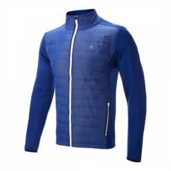 Blue Quilted Insulated Padded Jacket 7 Blue Quilted Insulated Padded Jacket -Schmuddelwedda 18010696 1