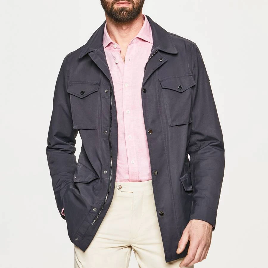 Hackett London Navy Field Jacket 1 Hackett London Navy Field Jacket